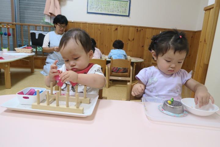 モンテッソーリ教育を実践しています